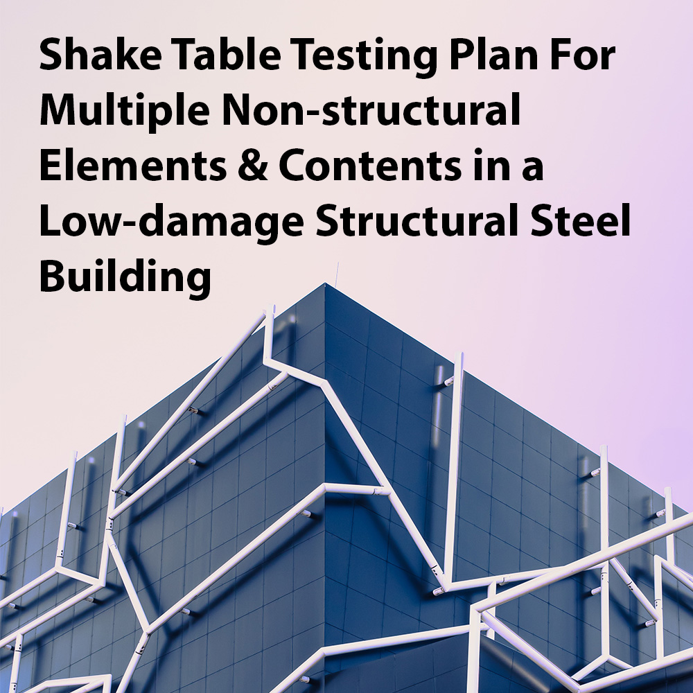 Shake Table Testing Plan For Multiple Non structural Elements 